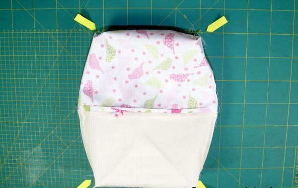 Tasche in Form bringen