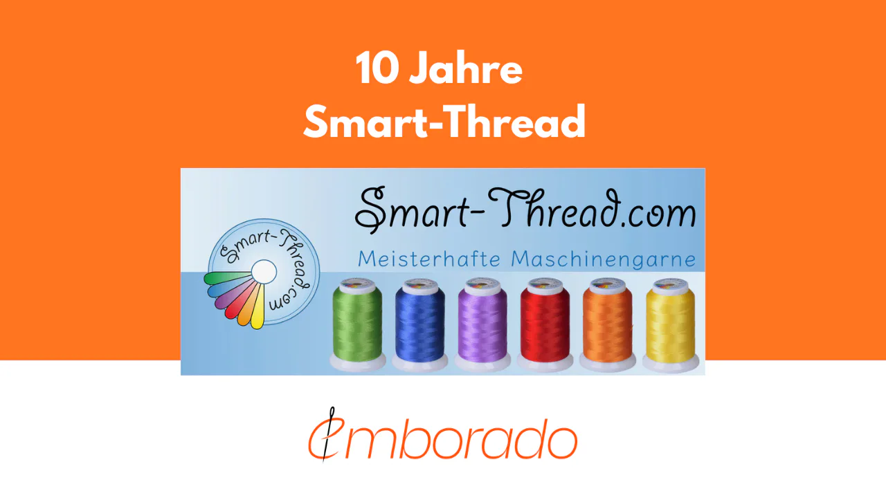 10 Years of Multitalent 40 by Smart Thread, a Thread for Embroidery, Sewing, and More