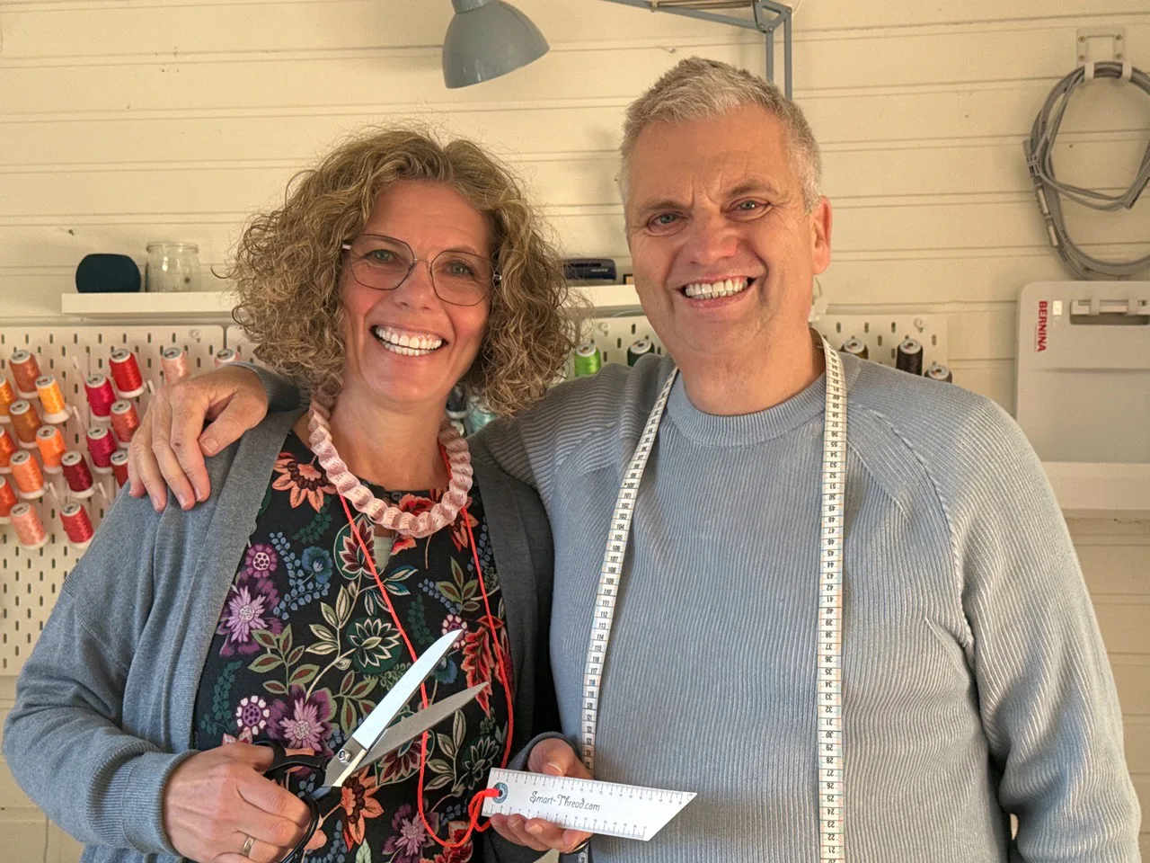 Sabine and Michael Weuthen from Smart Thread