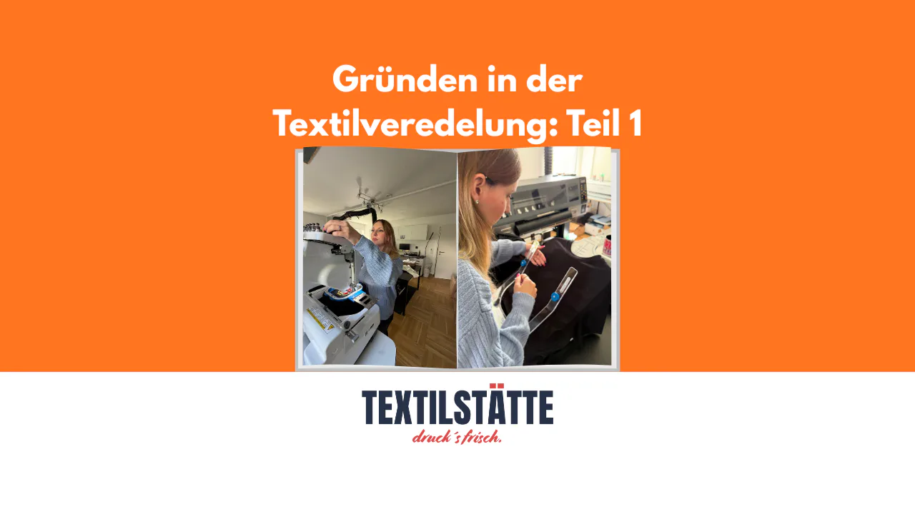 Gründen in der Textilveredelung: Warum ich mich für eine Stickmaschine entschieden habe
