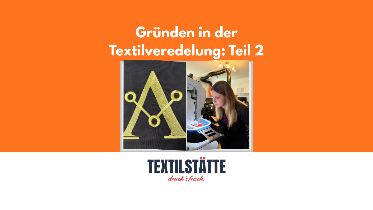 Gründen in der Textilveredelung: Anfängerfehler beim Sticken und was ich daraus gelernt habe