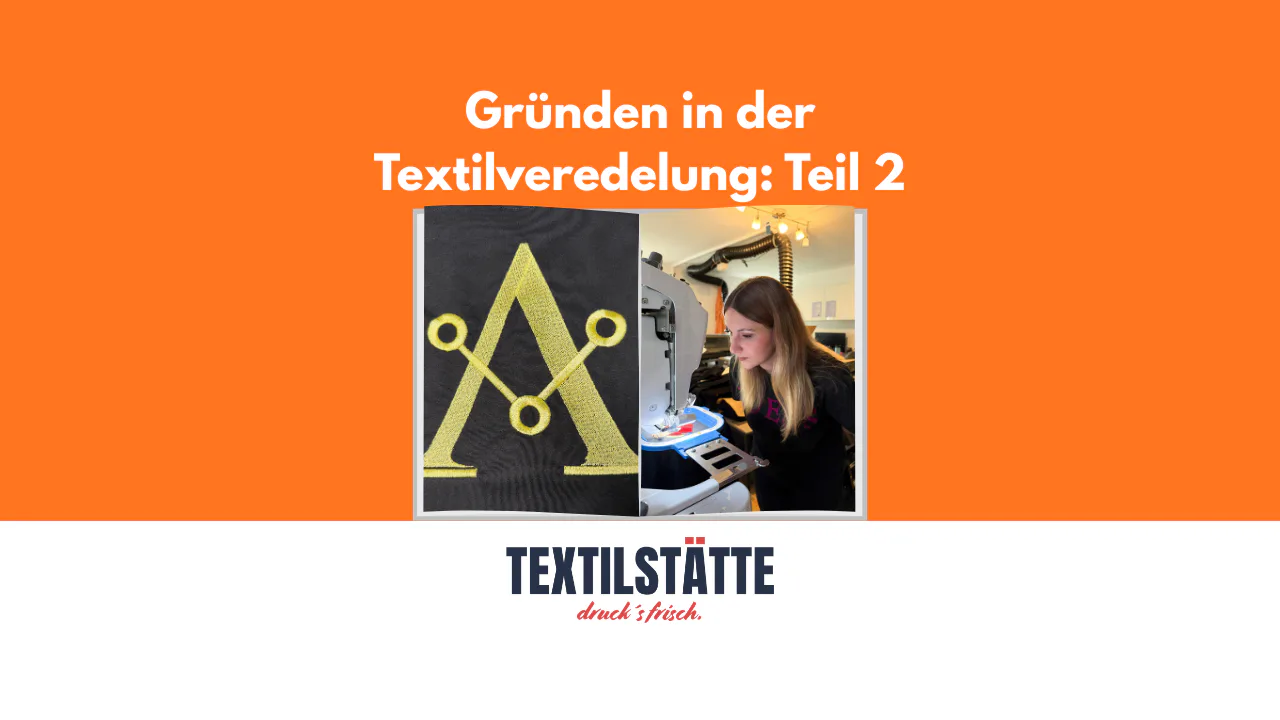 Gründen in der Textilveredelung: Anfängerfehler beim Sticken und was ich daraus gelernt habe