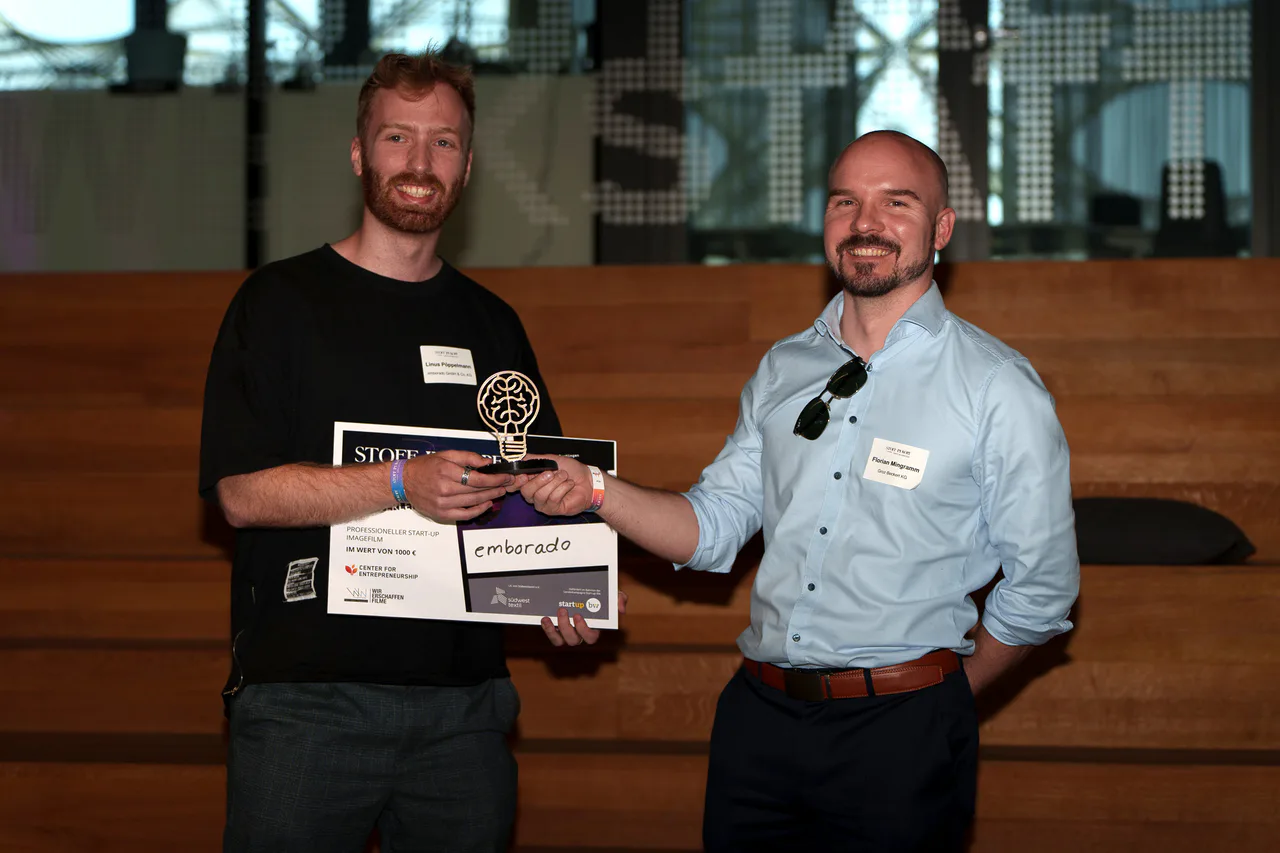 Rückblick auf das erste Jahr von emborado mit Veranstaltungen, Produktentwicklung und Pitches