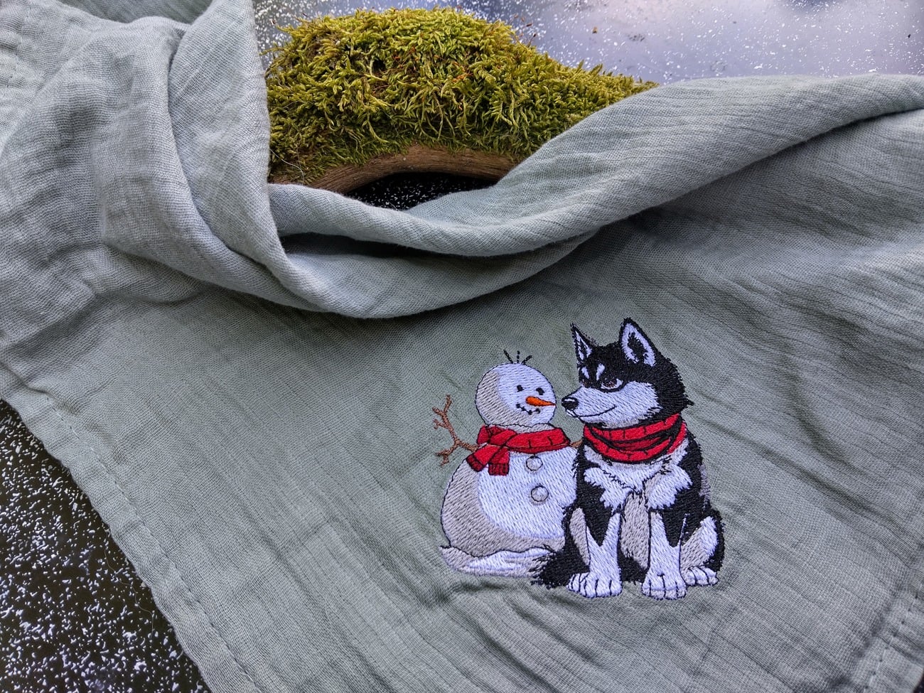 Stickdateien gratis: Winterliches Freebie von Atelier RoCas