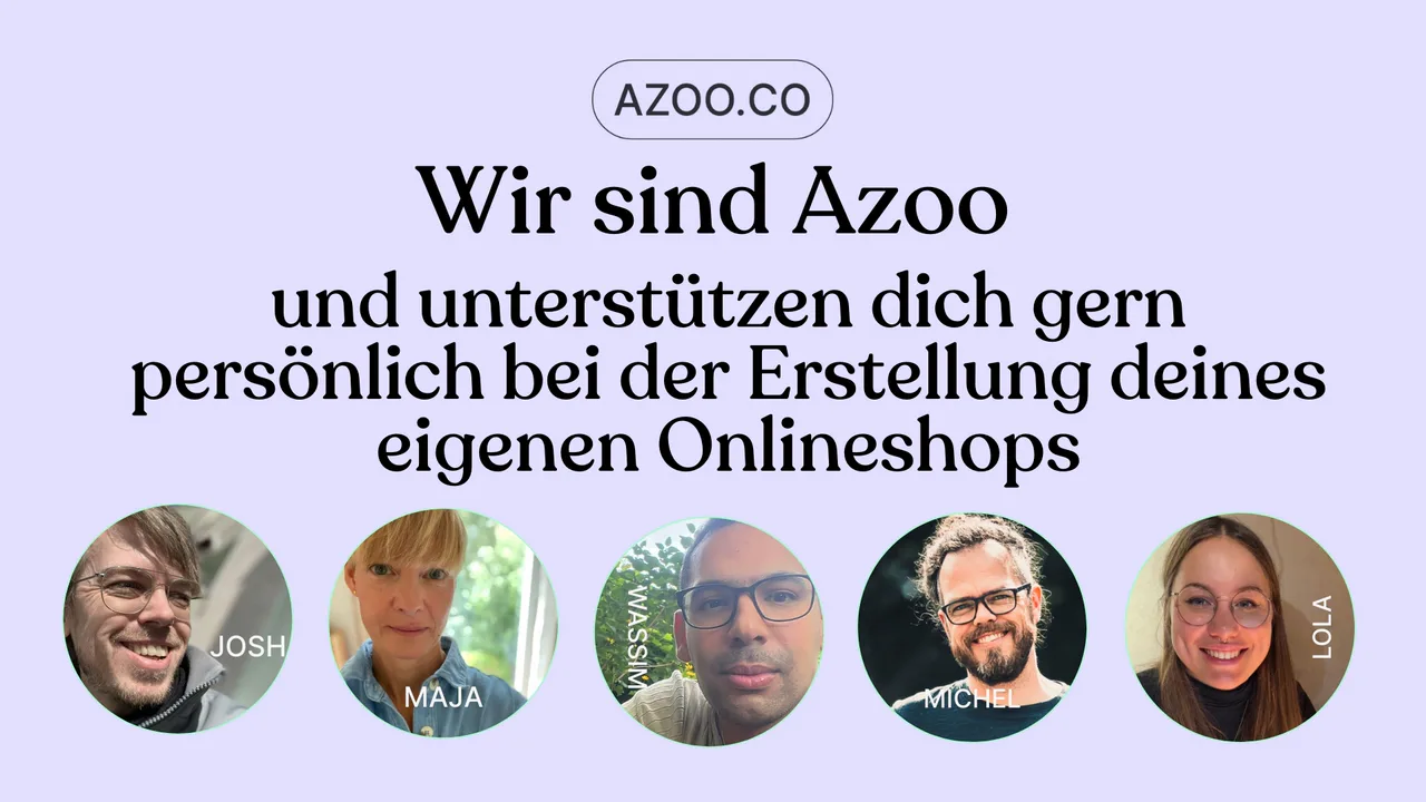The people behind the Azoo team