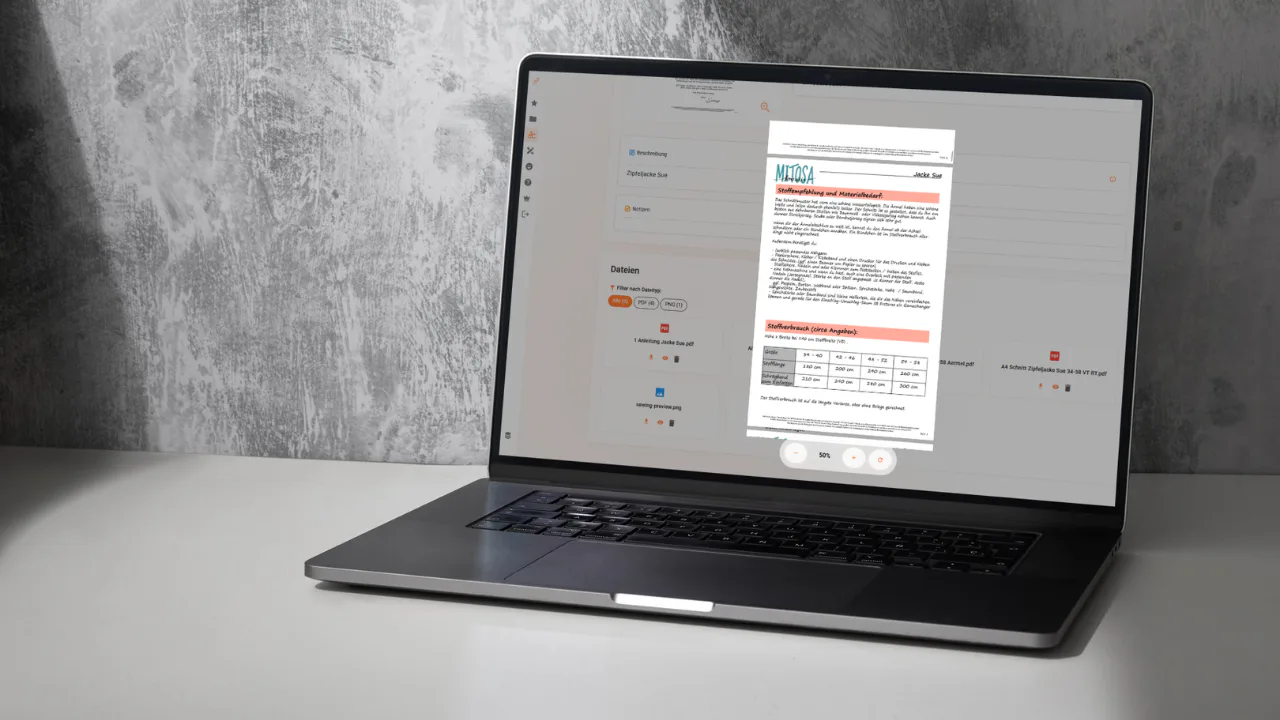 Online-PDF-Ansicht in emborado